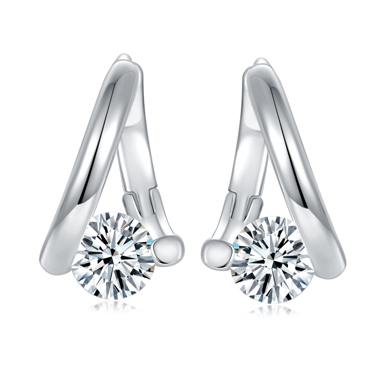 Boucles d'Oreilles - LOVA LOLA VAN DER KEEN - Créoles - Argent Massif Boucles d'Oreilles - LOVA LOLA VAN DER KEEN - Créoles - Argent Massif