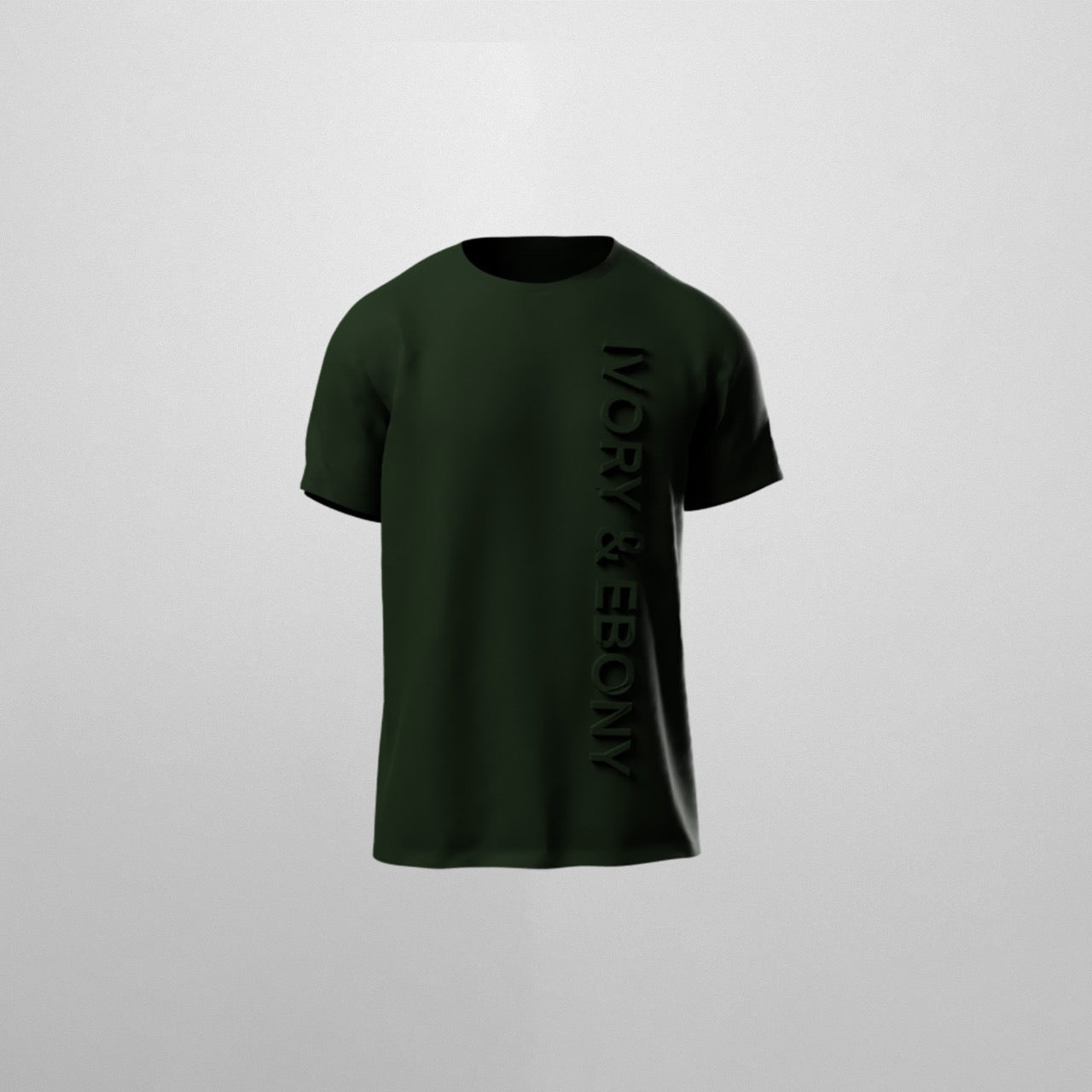 Embossed Hydrophobic T-Shirt - IVORY & EBONY