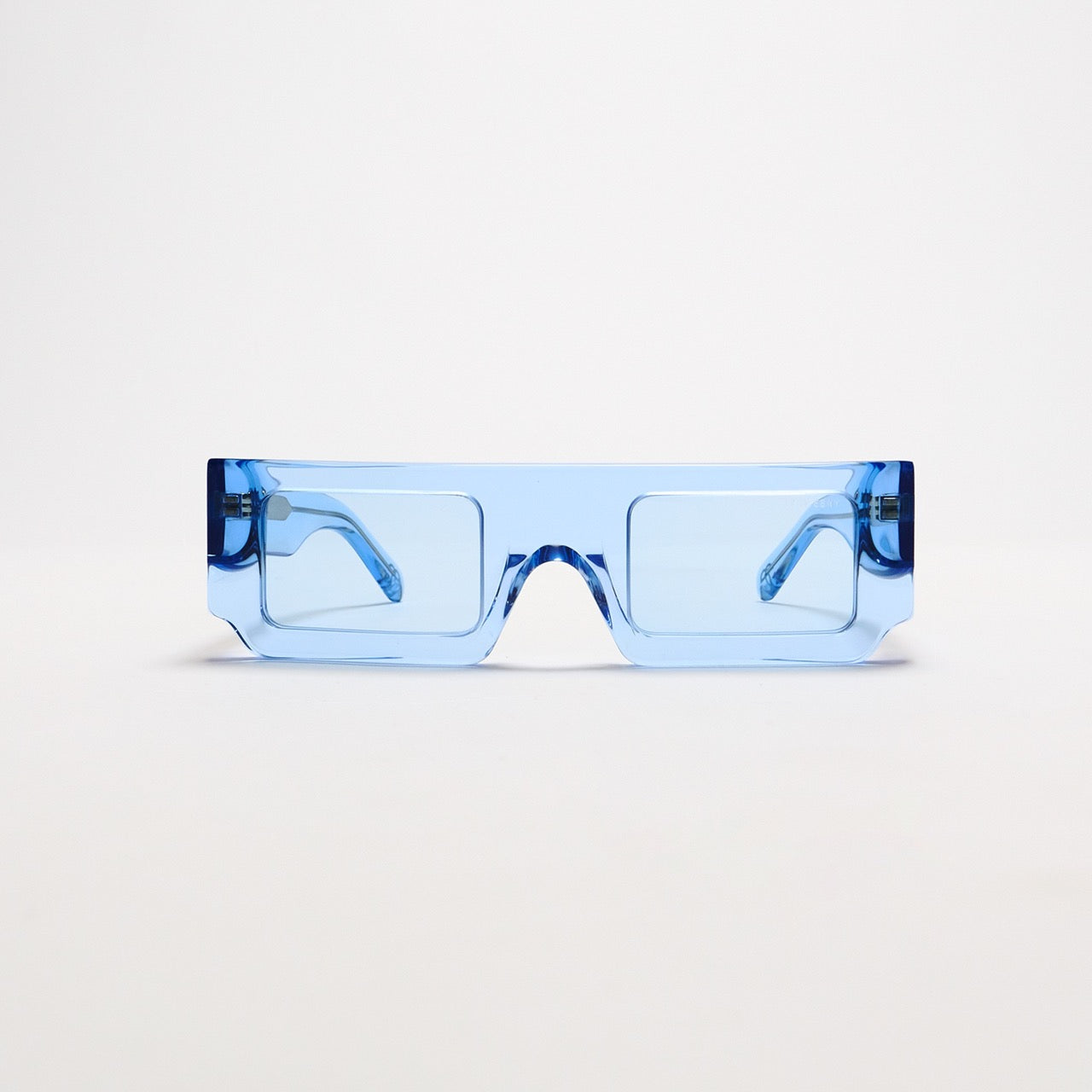 Blu Rectangle Box Sunglasses - IVORY & EBONY