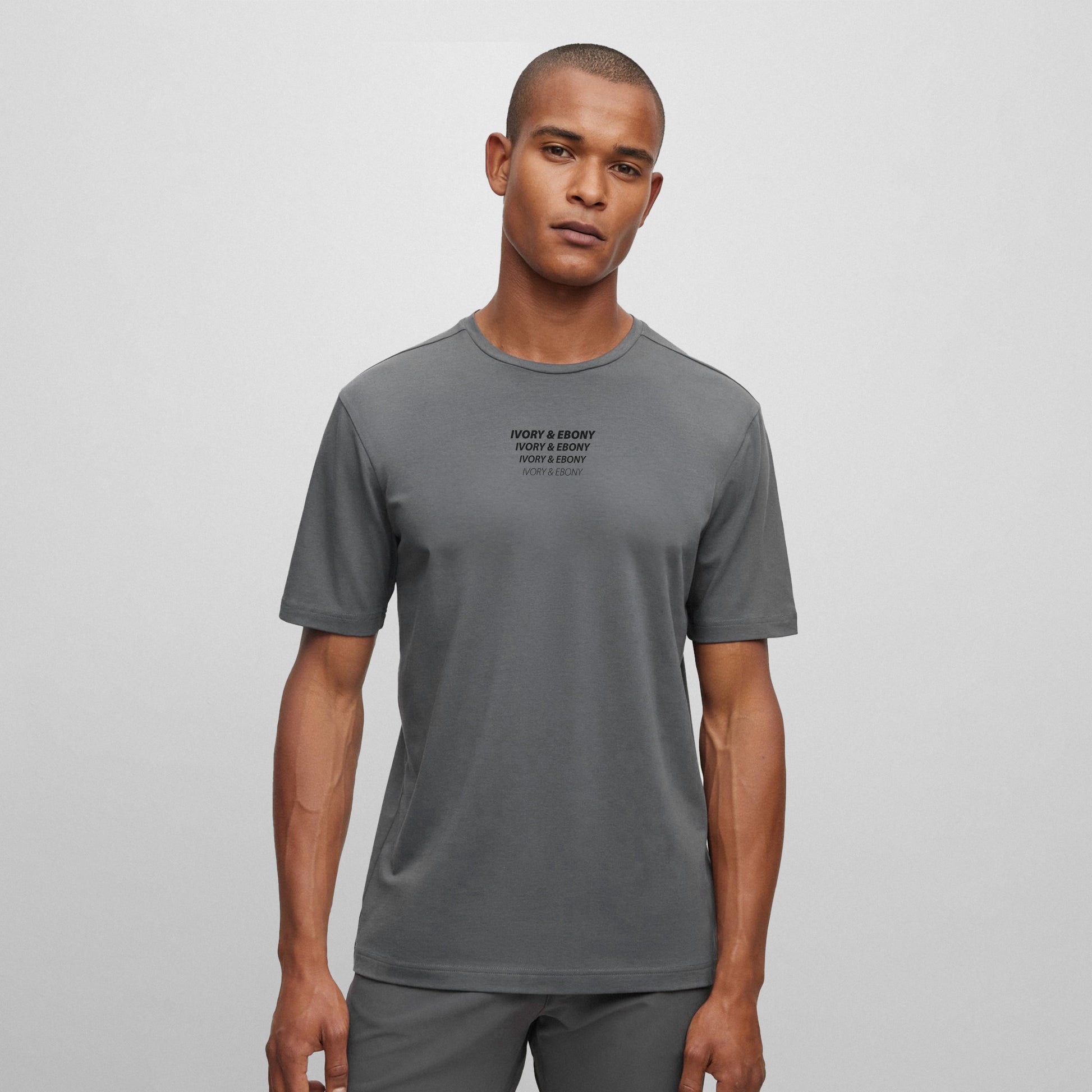 Ascending Hydrophobic T-Shirt - IVORY & EBONY