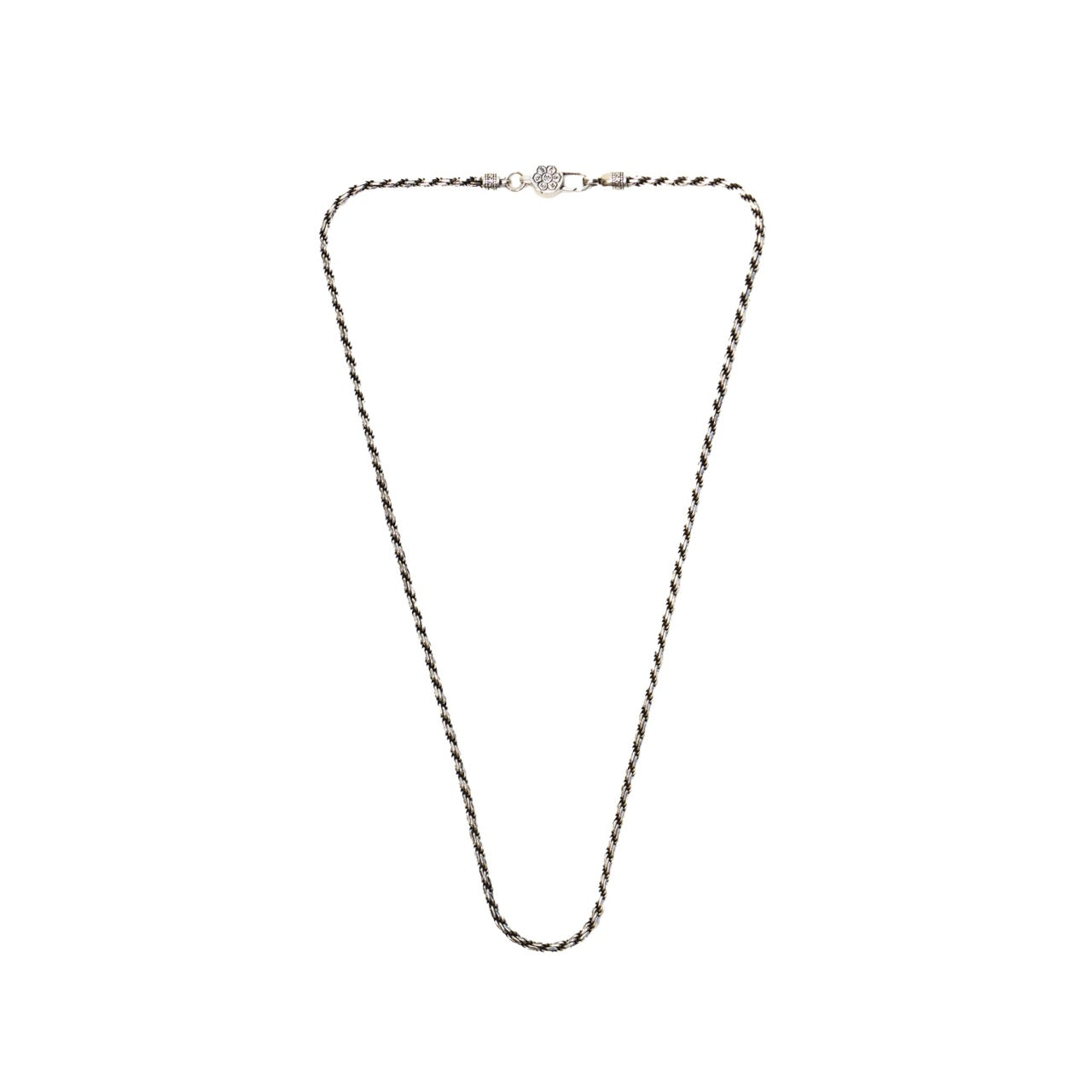 French Rope Chain in Sterling Silver - IVORY & EBONY
