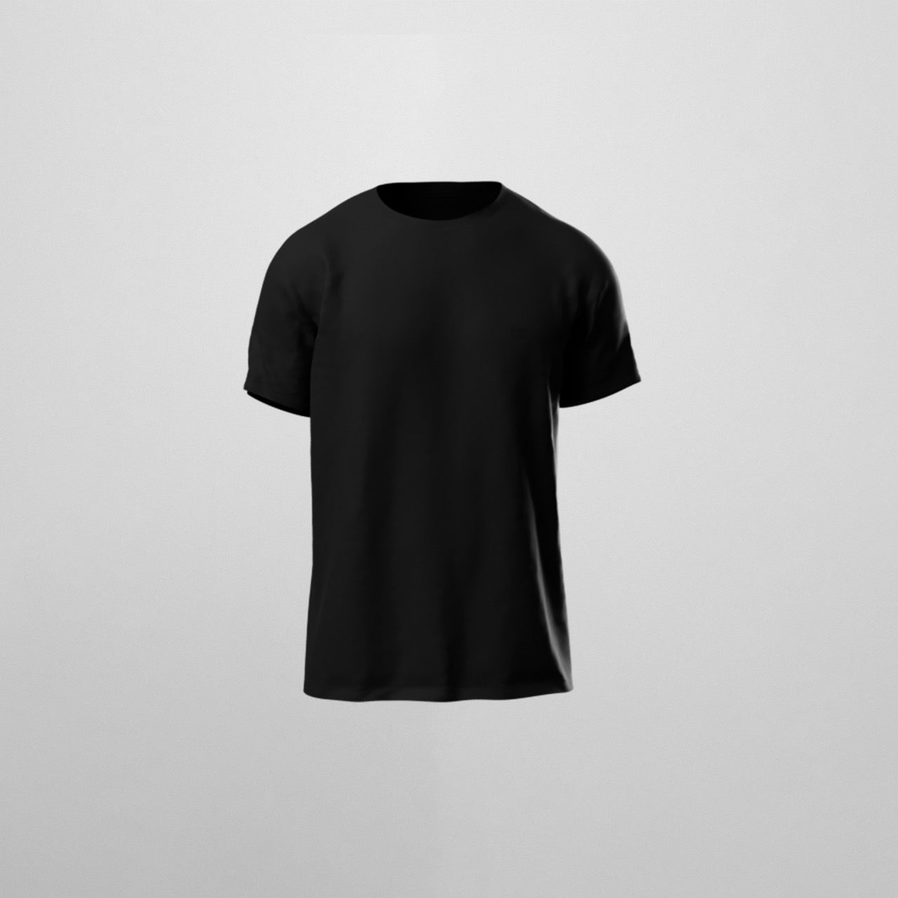 Relaxed Fit Crewneck Hydrophobic T-Shirt - IVORY & EBONY