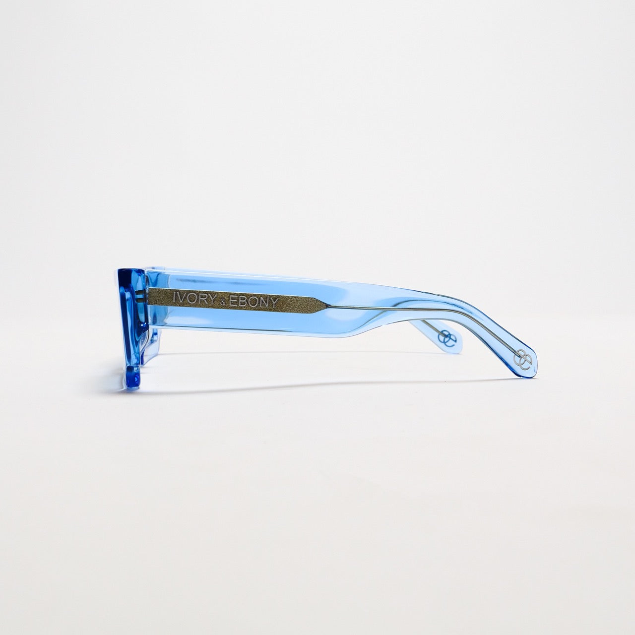 Blu Rectangle Box Sunglasses - IVORY & EBONY