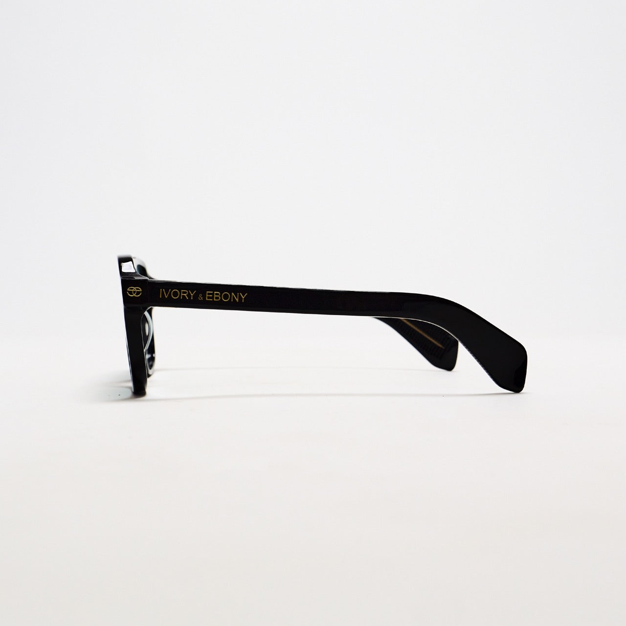 Symbole Black Aviator Sunglasses - IVORY & EBONY