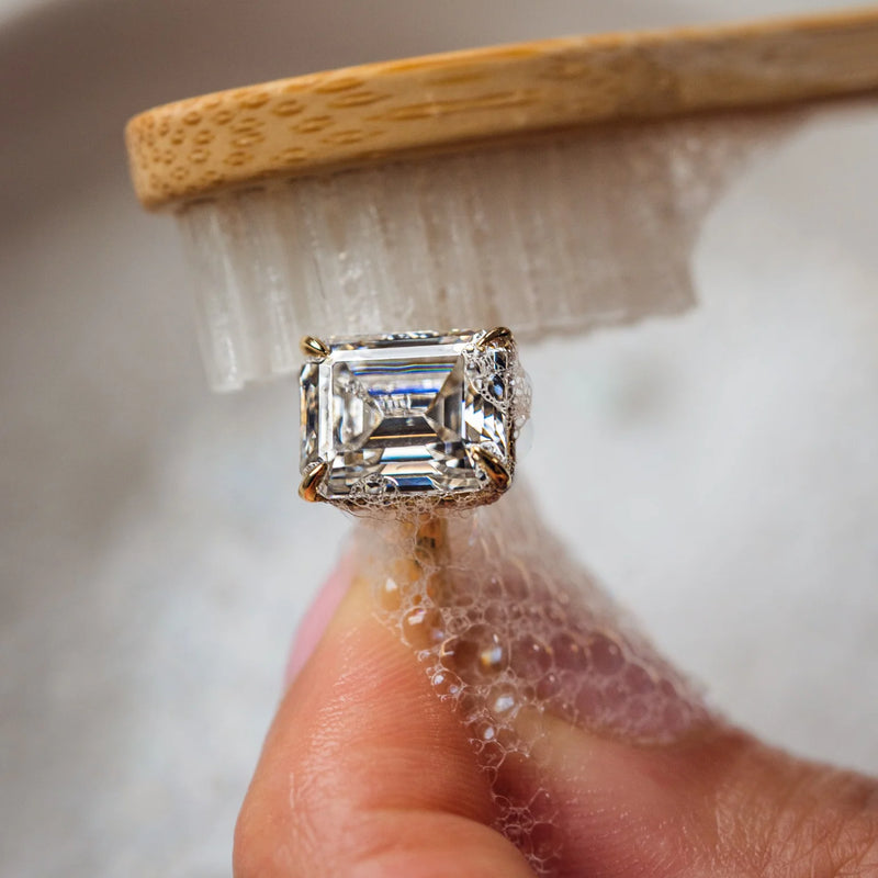 How to Care for Moissanite Jewelry: Tips for Long-Lasting Sparkle