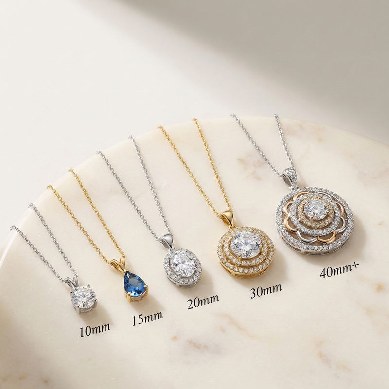 Pendant Size Guide: How to Choose Between Subtle and Statement Pendants