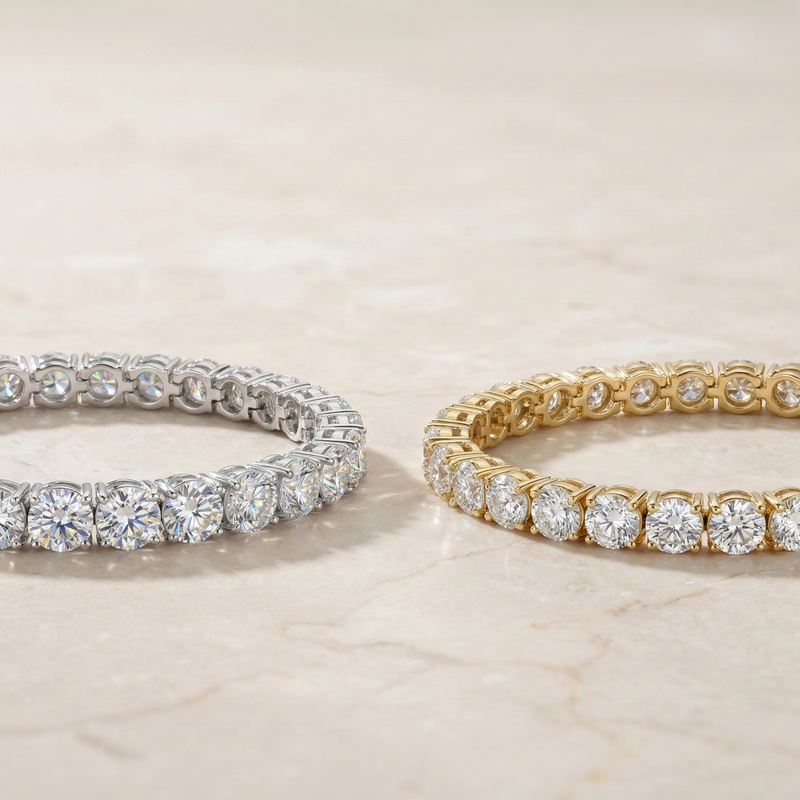 Moissanite Bracelets vs Diamond Bracelets: Which Is Worth Buying?