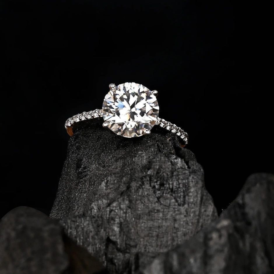 The Making of a Moissanite Diamond Ring From Lab Creation to Luxury Jewelry