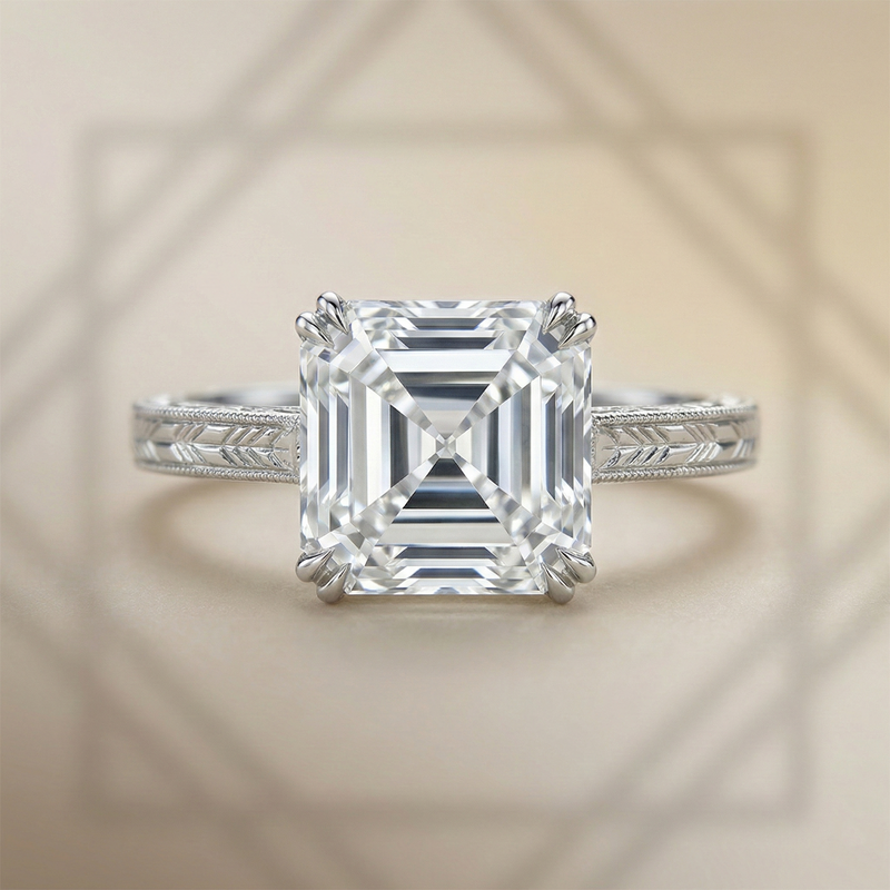 Asscher Cut Rings: Vintage Revival Explained