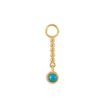 TINY DROP PIERCING ACCESSORY IN STERLING SILVER