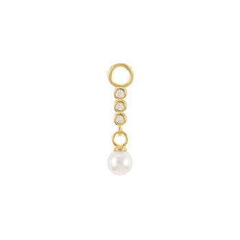 TINY DROP PIERCING ACCESSORY IN STERLING SILVER
