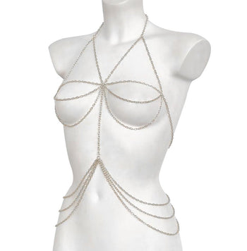 RADIANT ARC BODY CHAIN BRALETTE