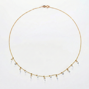 BRACELET À MAILLES CUBINES TAILLÉES EN ARGENT MASSIF