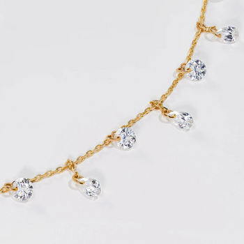 BRACELET À MAILLES CUBINES TAILLÉES EN ARGENT MASSIF