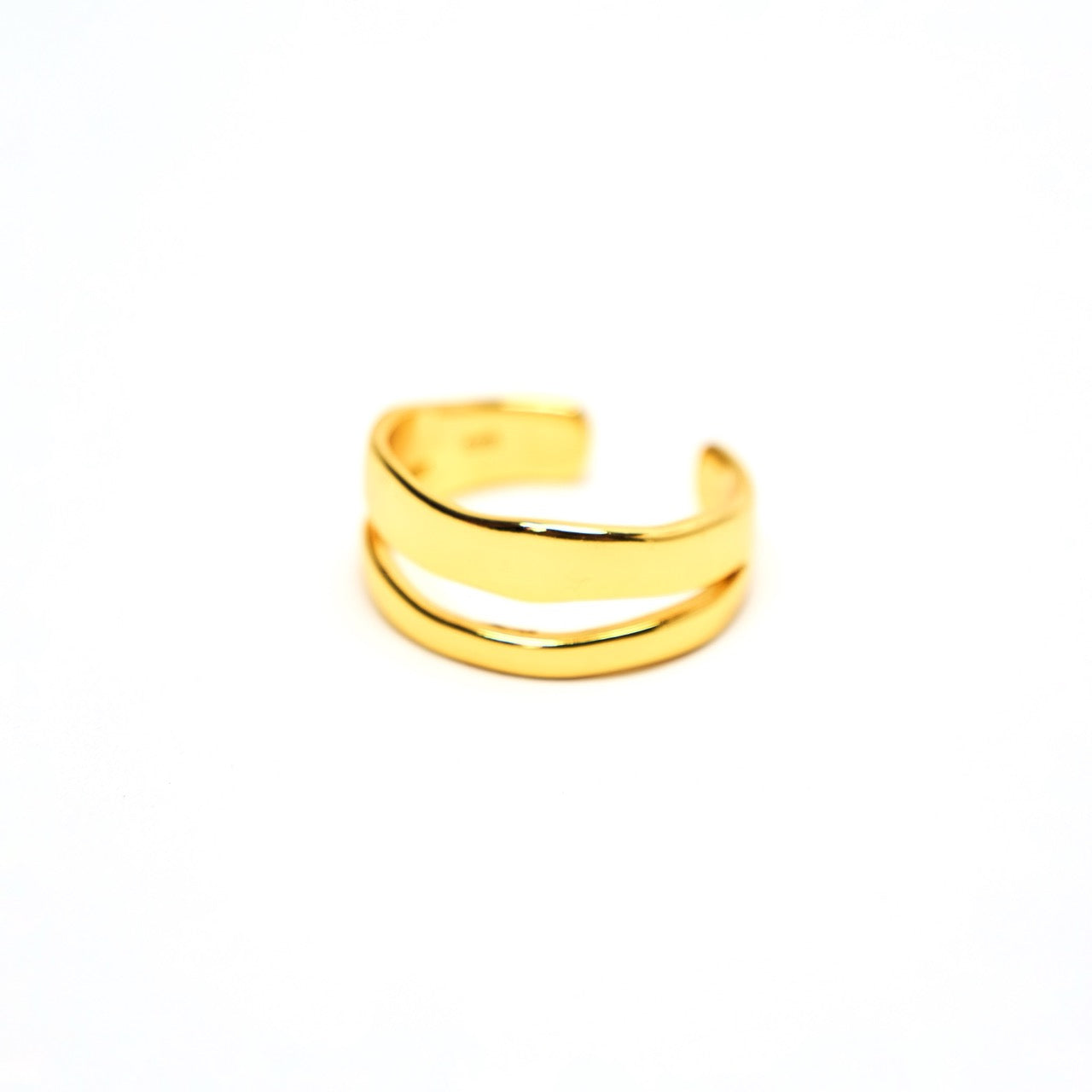 Gold Antique Ring in Sterling Silver