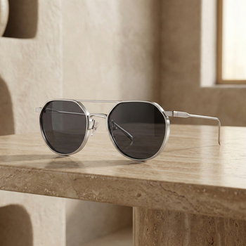 AERION METAL AVIATOR SUNGLASSES