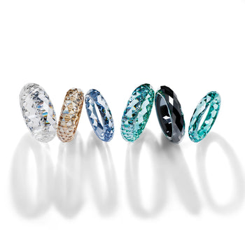 RING AUS GANZEM MOISSANIT UND DIAMANT