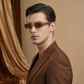 AURELIO RECTANGULAR SUNGLASSES