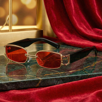 AURELIO RECTANGULAR SUNGLASSES