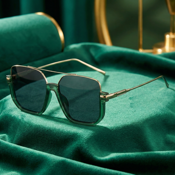 AUREX SQUARE AVIATOR SUNGLASSES