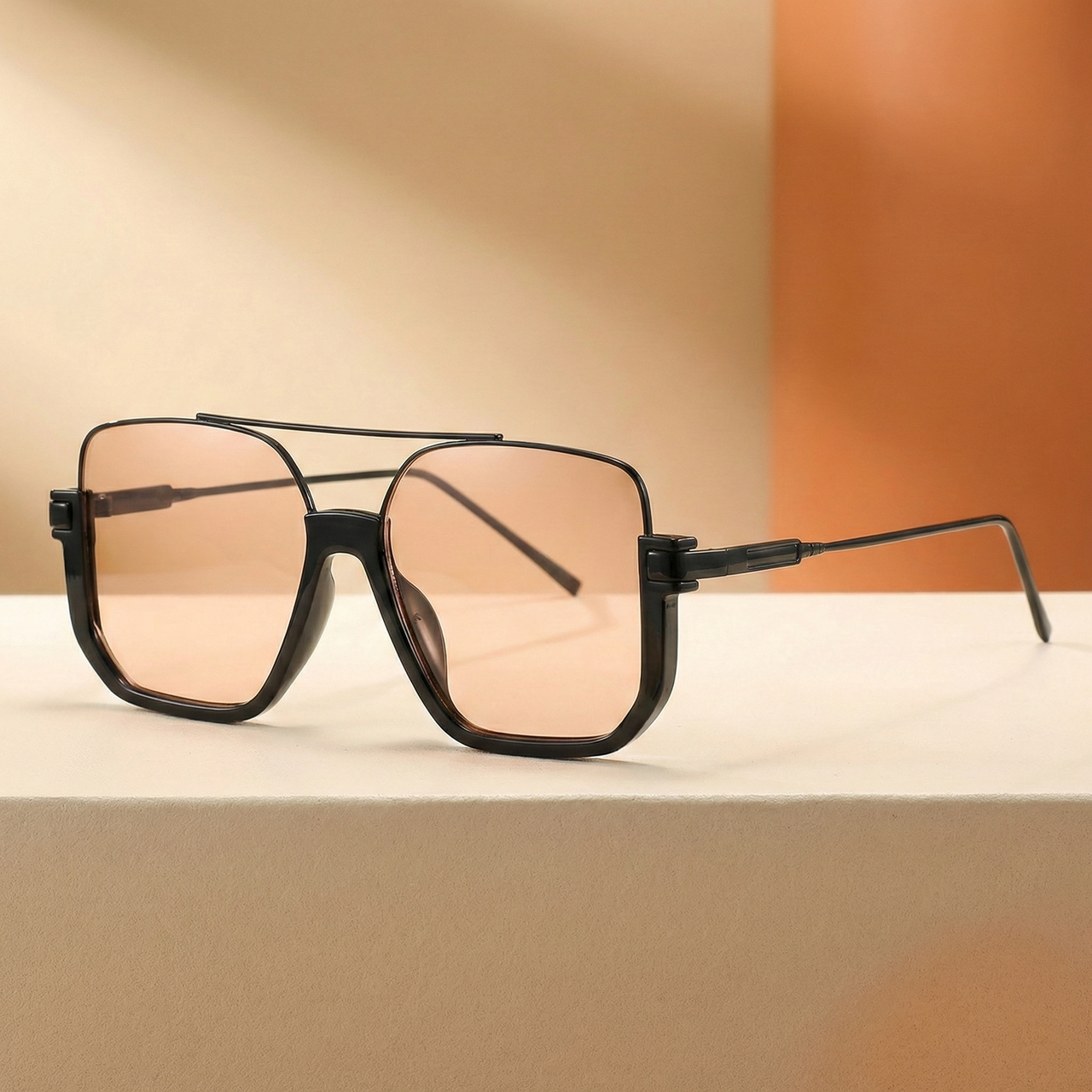 AUREX SQUARE AVIATOR SUNGLASSES