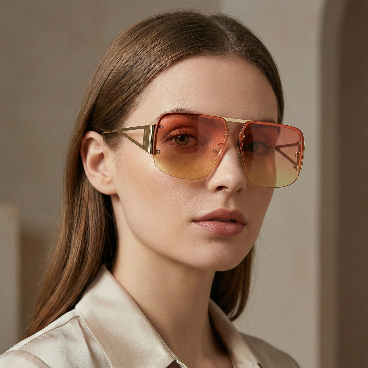 AUREX SQUARE SUNGLASSES