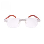 BAGUETTE MOISSANITE HIP HOP DRIP SUNGLASSES