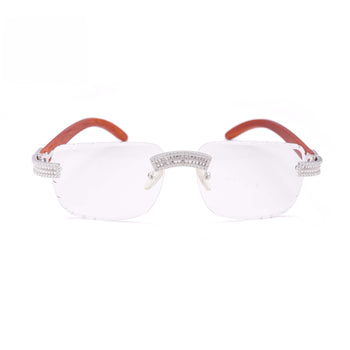 BAGUETTE MOISSANITE HIP HOP DRIP SUNGLASSES