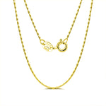 BAMBOO CHAIN NECKLACE IN STERLING SILVER