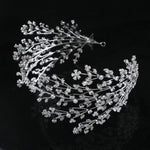 FLORAL BRIDAL BEAUTY TIARA