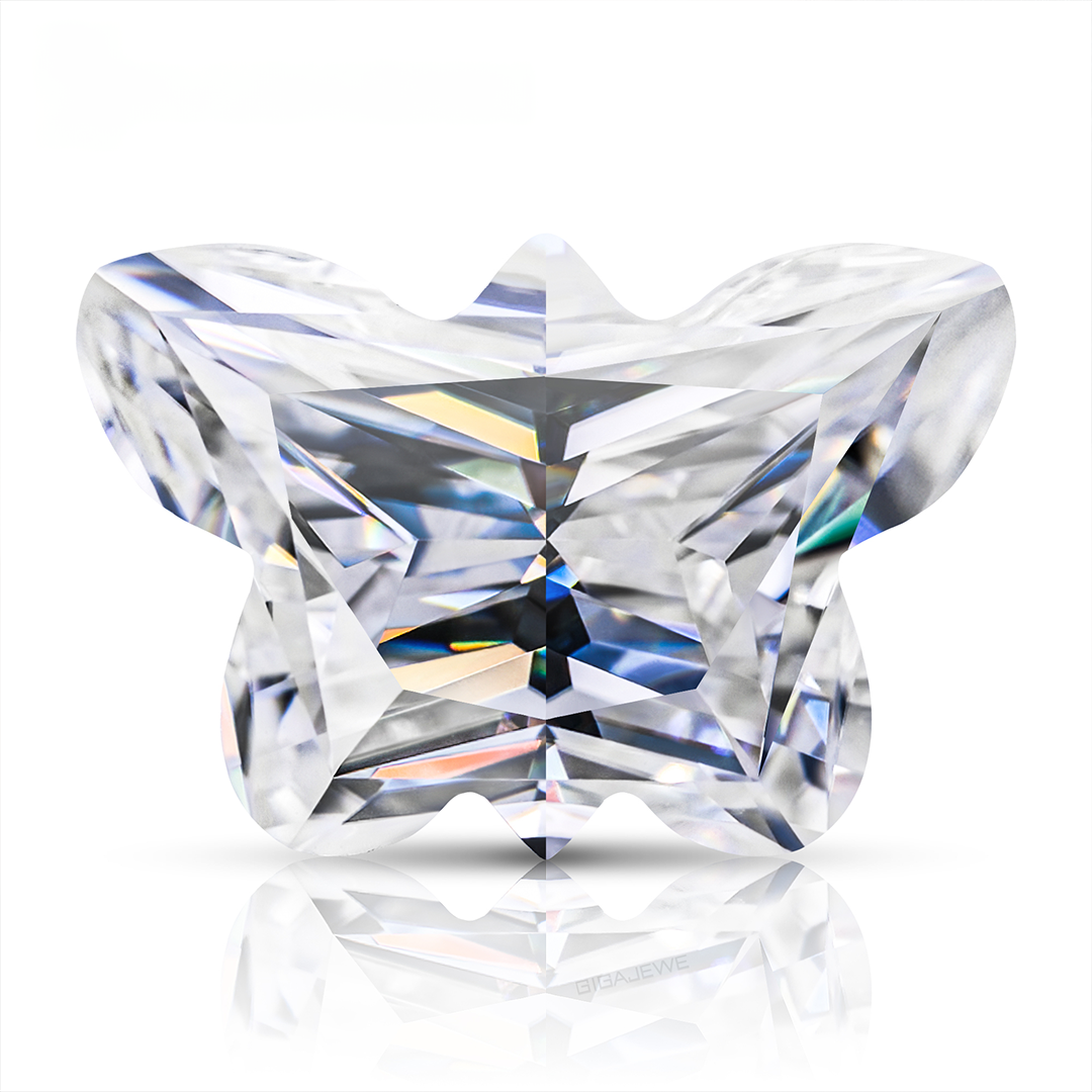 BUTTERFLY CUT MOISSANITE LOOSE DIAMOND