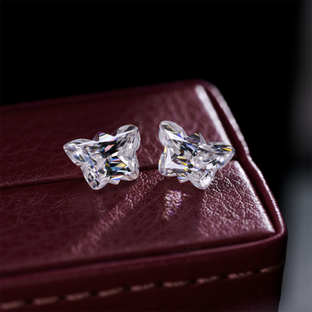 BUTTERFLY CUT MOISSANITE LOOSE DIAMOND