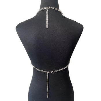 CASCADE FRINGE BODY CHAIN BRALETTE