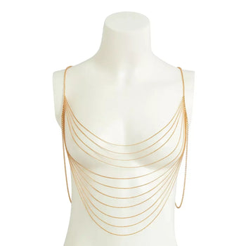 CELESTE BACK REVERSIBLE DRAPE BODY CHAIN