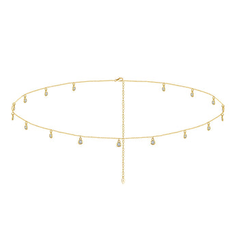 CHARM WAIST CHAIN IN STERLING SILVER