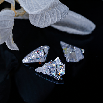 CHRISTMAS TREE CUT MOISSANITE LOOSE DIAMOND