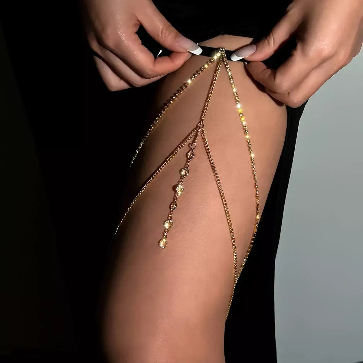 DROP BEAD THIGH CHAIN