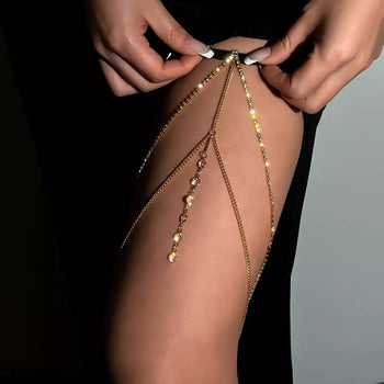 DROP BEAD THIGH CHAIN