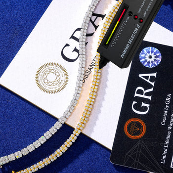 ETERNAL DOUBLE LAYERED MOISSANITE TENNIS BRACELET IN STERLING SILVER