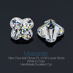 FOUR LEAF CLOVER CUT MOISSANITE LOOSE DIAMOND