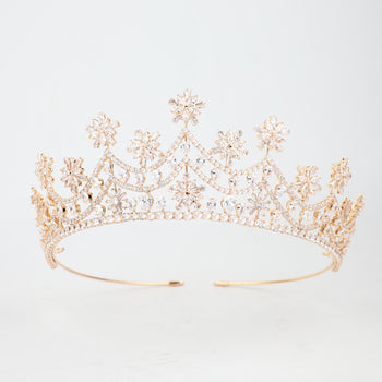 FROSTED SERENITY TIARA CROWN