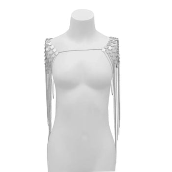 GILDED CASCADE SHOULDER CAPE