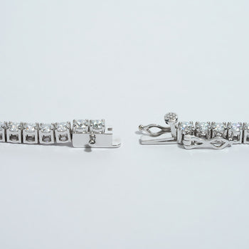 LAB GROWN GREEN EMERALD GEMSTONE AND MOISSANITE DIAMOND NECKLACE IN 14K GOLD