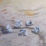 HALF MOON CUT MOISSANITE LOOSE DIAMOND