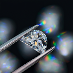 HALF MOON CUT MOISSANITE LOOSE DIAMOND