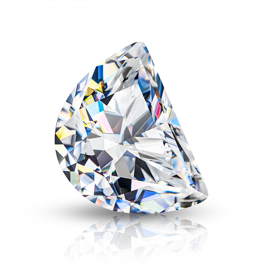 HALF MOON CUT MOISSANITE LOOSE DIAMOND