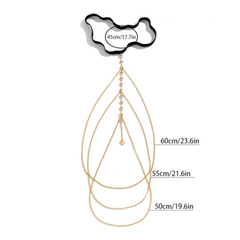 HEART LINK THIGH CHAIN