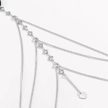 HEART LINK THIGH CHAIN