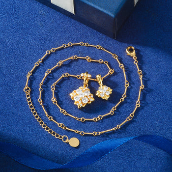 Pendentif iris en moissanite serti de diamants et monté sur argent sterling 