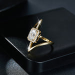 IE00216 MOISSANITE DIAMOND EMERALD ETERNITY RING IN STERLING SILVER